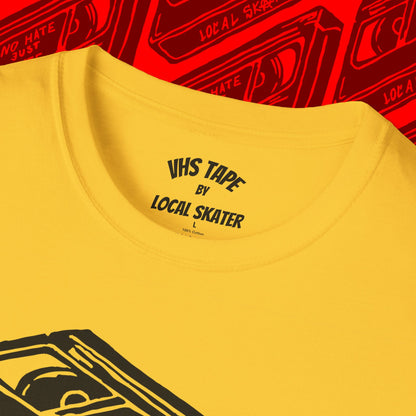 VHS Tape Tee – DIY Skate Punk Graphic T-Shirt