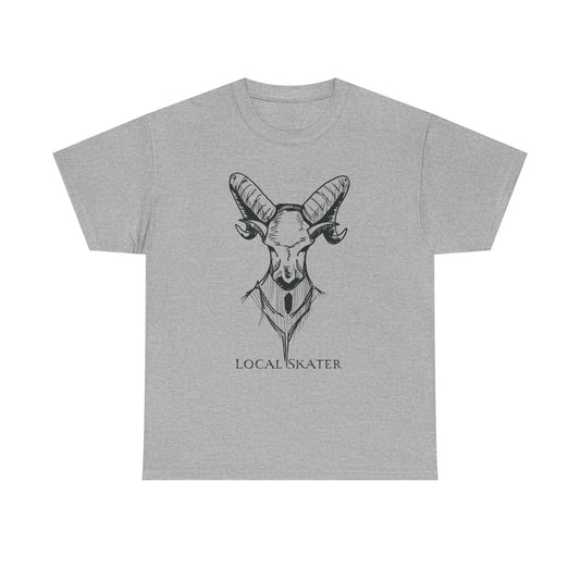 Local Skater – RAM Skull T-Shirt | Punk Skate Streetwear Tee