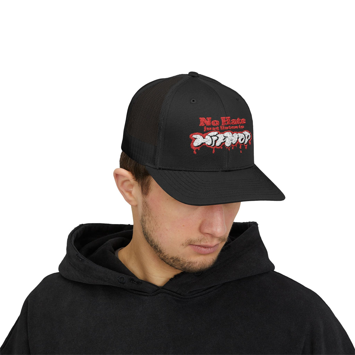 🧢 No Hate – HipHop Trucker Cap