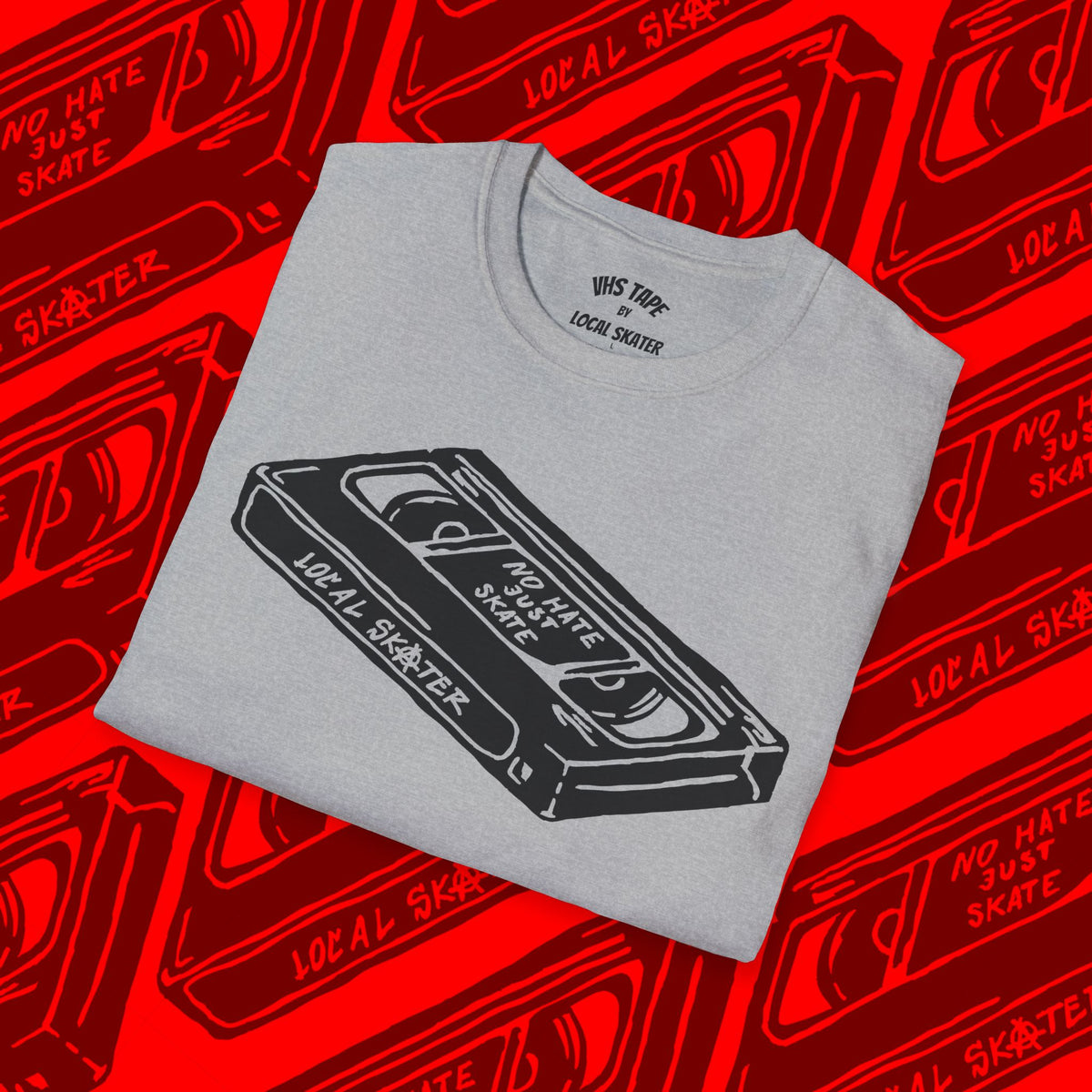 VHS Tape Tee – DIY Skate Punk Graphic T-Shirt