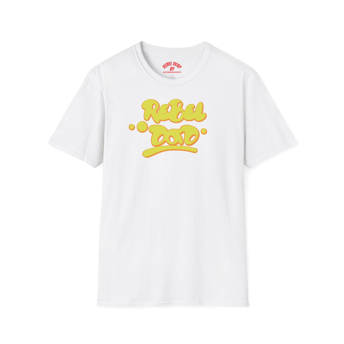 Rebel Dad logós unisex póló
