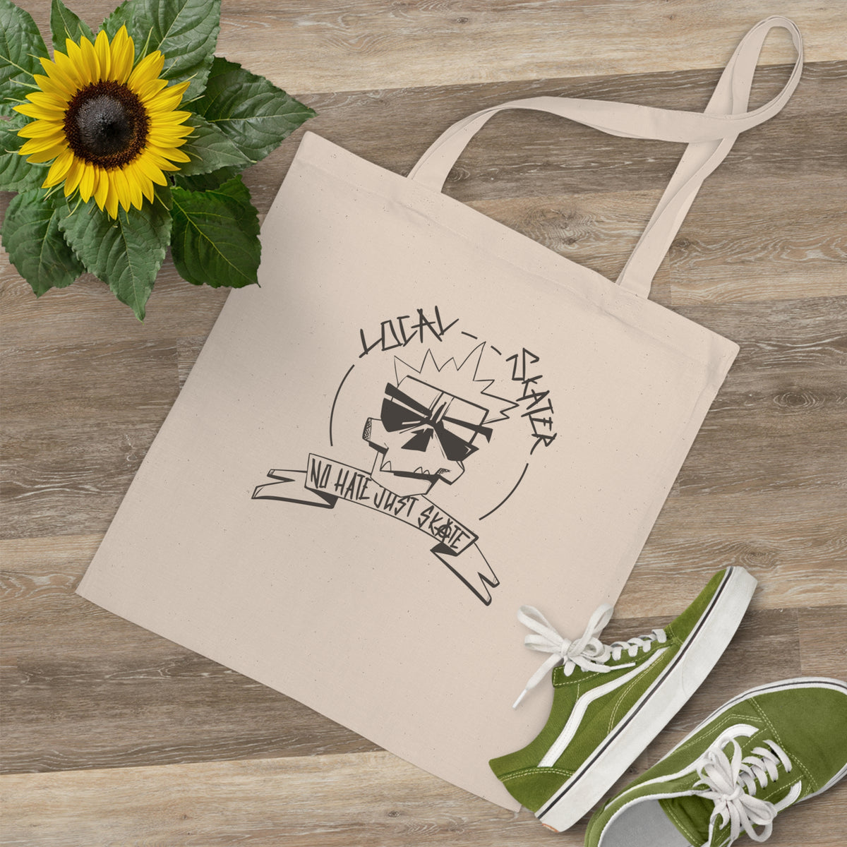 Punk Tote Bag – Local Skater DIY Skateboarding Accessories