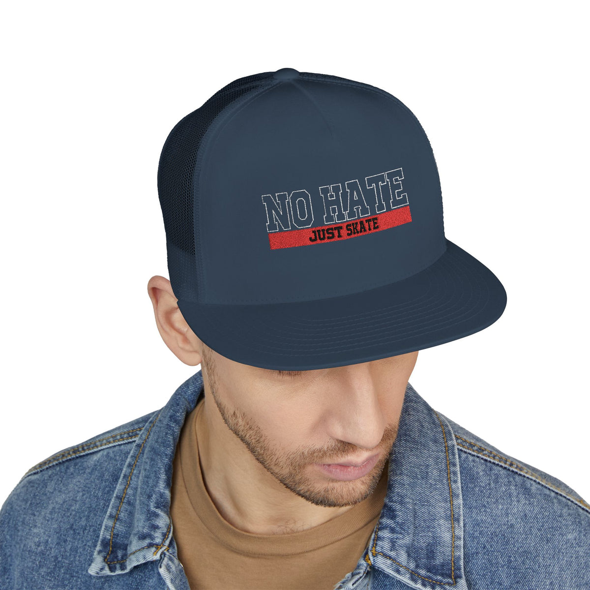 No Hate Just Skate 5 paneles teherautós sapka - Stílusos és kényelmes gördeszkás kiegészítők