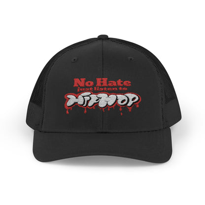 🧢 No Hate – HipHop Trucker Cap