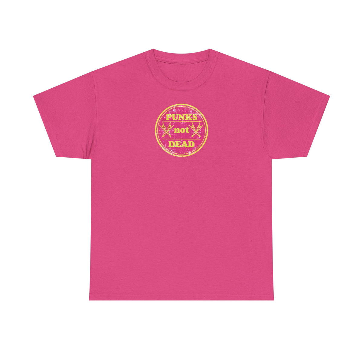 Classic Punk Slogan Logo Tee