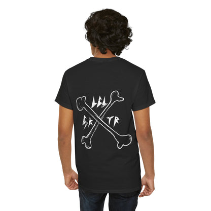 LOCAL SKATER – Crossbones Tee (Front + Back Print)