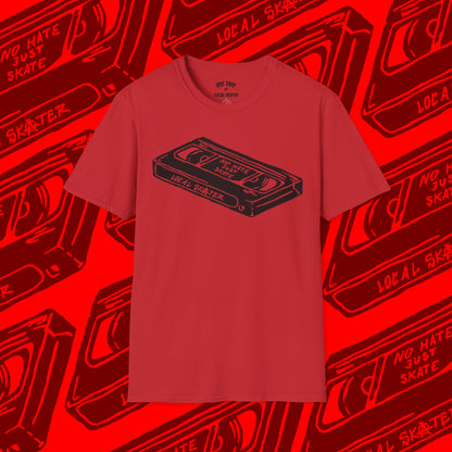 VHS Tape Tee – DIY Skate Punk Graphic T-Shirt