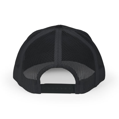 Local Skater Scratch Logo Skate Trucker Cap