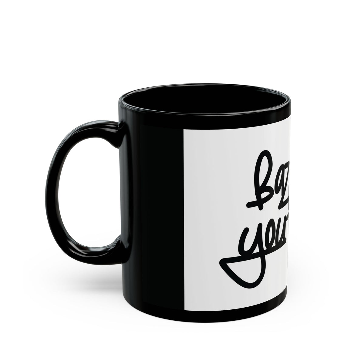 Black Mug – Sarcastic Bilingual Logo (11oz / 15oz). Black Mug whit Unique funny and at the same time sarcastic logo, mixing the Hungarian and English languages. (11oz, 15oz)
