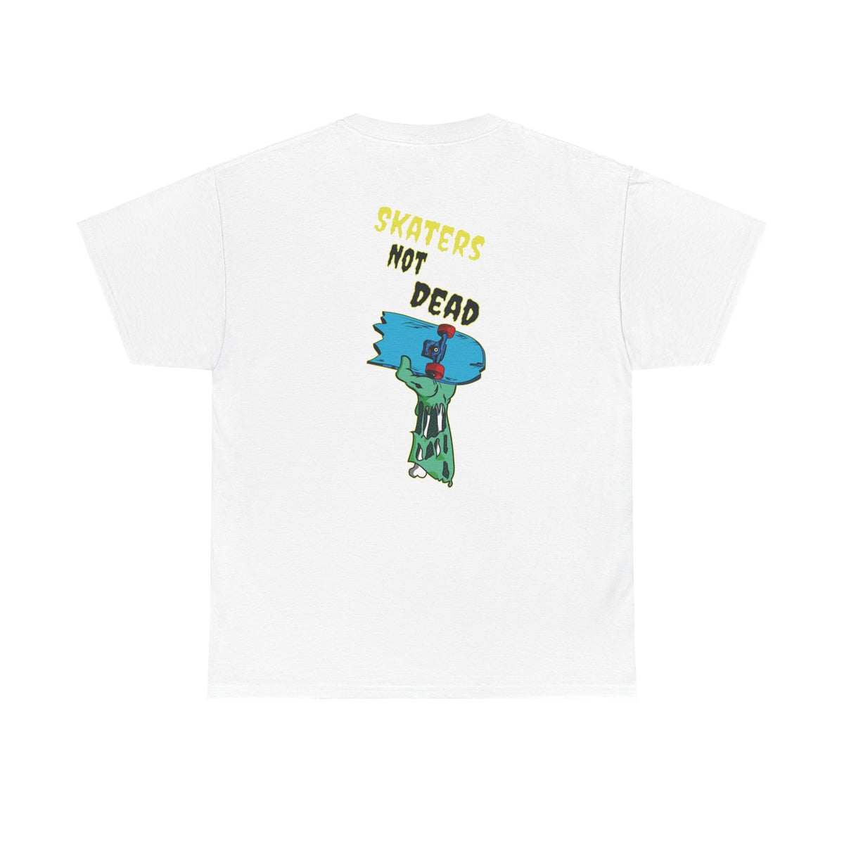 Skate & Punk Slogan Tee – Bold, Funny & OriginalSkateboarding Logo T-Shirt for Adults with the skateboard version of the famous punk slogan with a unique, cool and funny logo.