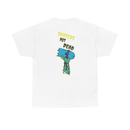 Skate & Punk Slogan Tee – Bold, Funny & OriginalSkateboarding Logo T-Shirt for Adults with the skateboard version of the famous punk slogan with a unique, cool and funny logo.