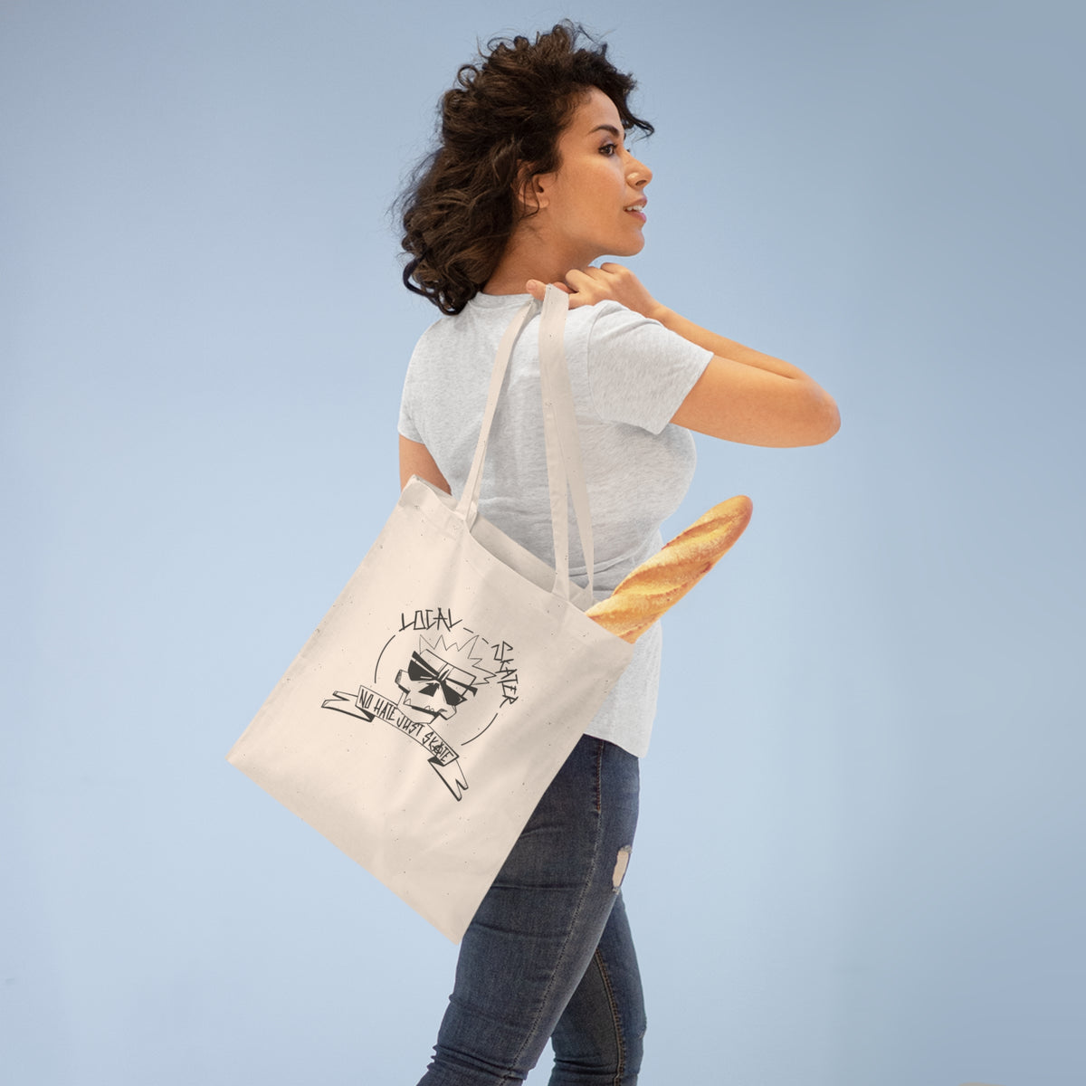 Punk Tote Bag – Local Skater DIY Skateboarding Accessories