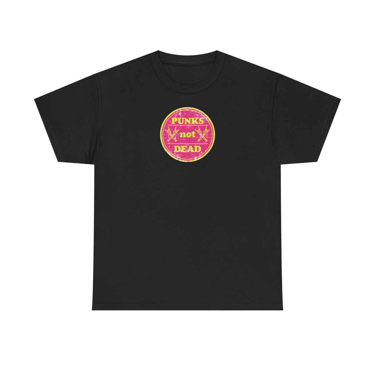 Classic Punk Slogan Logo Tee