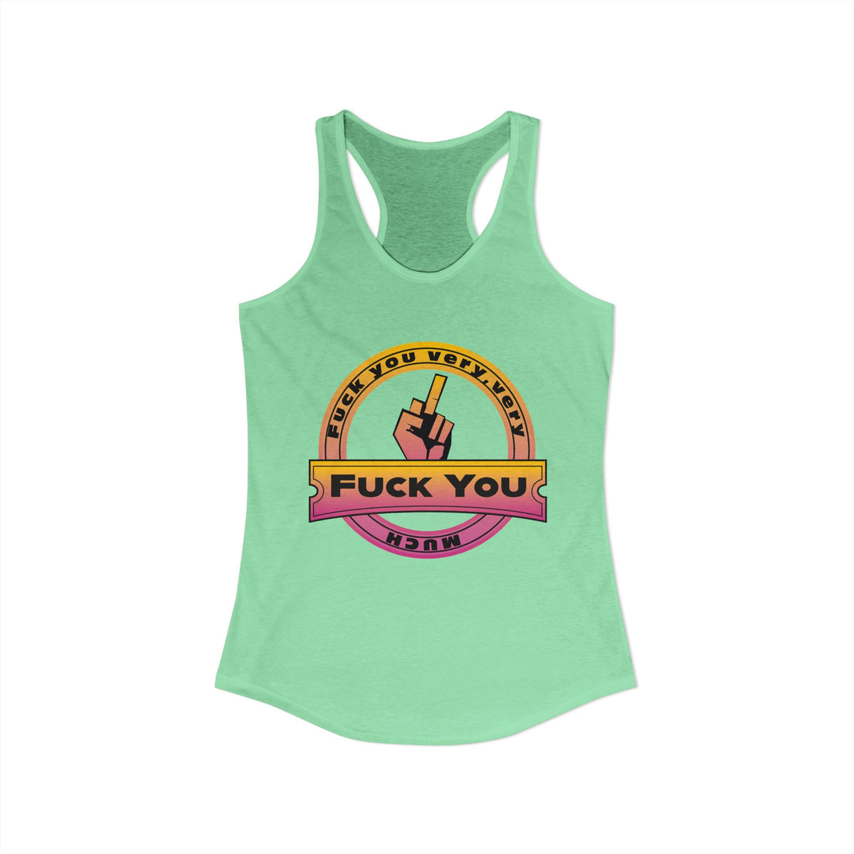 Női Racerback Tank – Szarkasztikus nyári hangulat. Szarkasztikus, vicces logós nyári hangulat. Ideális női Racerback Tank.