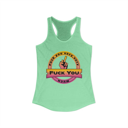 Női Racerback Tank – Szarkasztikus nyári hangulat. Szarkasztikus, vicces logós nyári hangulat. Ideális női Racerback Tank.