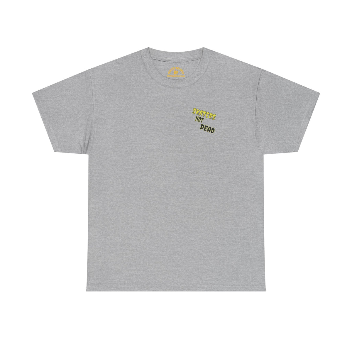 Skate & Punk Slogan Tee – Bold, Funny & OriginalSkateboarding Logo T-Shirt for Adults with the skateboard version of the famous punk slogan with a unique, cool and funny logo.