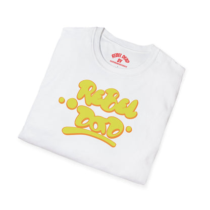 Rebel Dad logós unisex póló