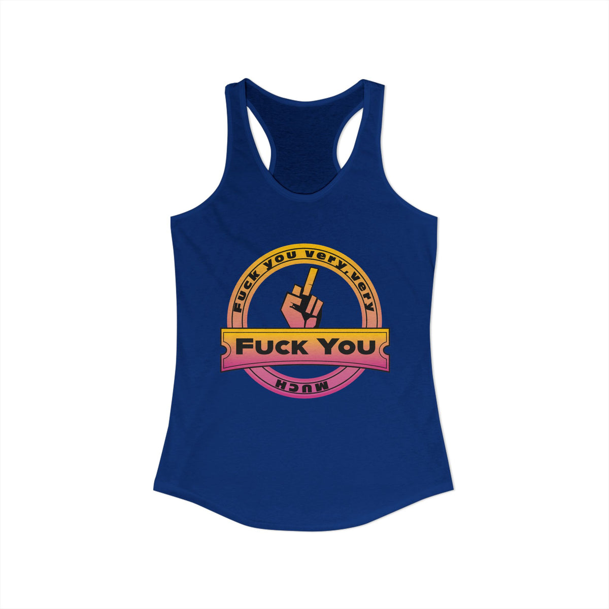Női Racerback Tank – Szarkasztikus nyári hangulat. Szarkasztikus, vicces logós nyári hangulat. Ideális női Racerback Tank.