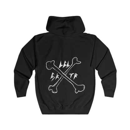 LOCAL SKATER – Crossbones Zip Hoodie (Core Edition)