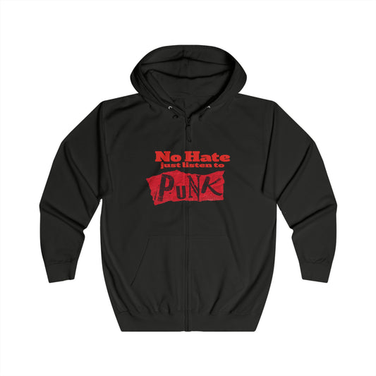 No Hate Just Listen to Punk