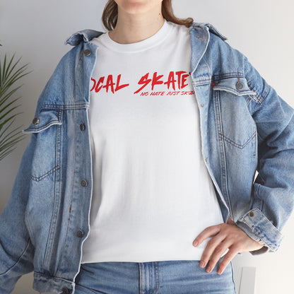 Local Skater – Red & Black Logo Tee